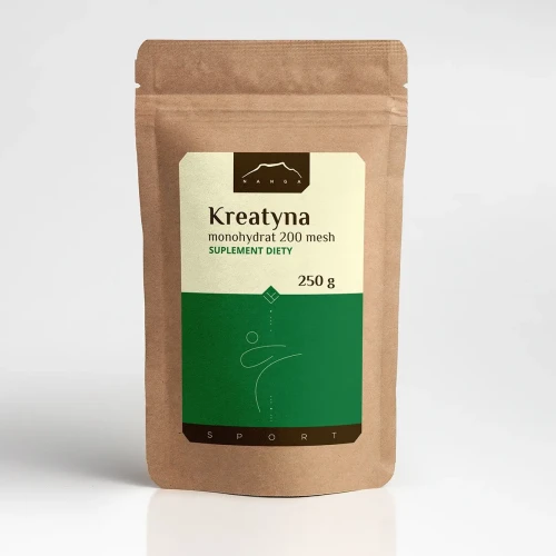 Kreatyna monohydrat 200 mesh 250 g - Nanga
