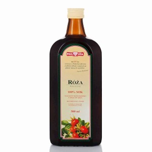 Sok róża 100% bez cukru 500 ml - Polska Róża