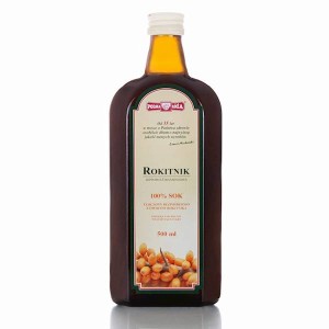 Sok rokitnik 100% bez cukru 500 ml - Polska Róża
