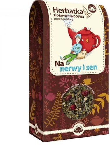 Na Nerwy i Sen herbatka ziołowo-owocowa 75 g - Natura Wita