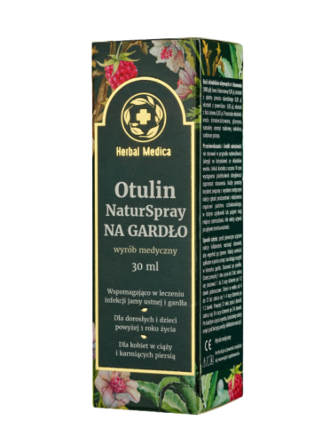 Otulin NaturSpray na gardło 30 ml - Herbal Monasterium