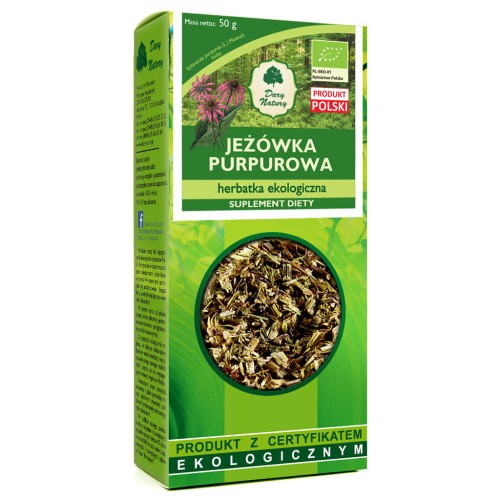 Jeżówka purpurowa EKO suplement diety 50 g - Dary Natury