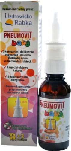 Pneumovit baby spray do nosa (na katar) 35 ml - Gorvita