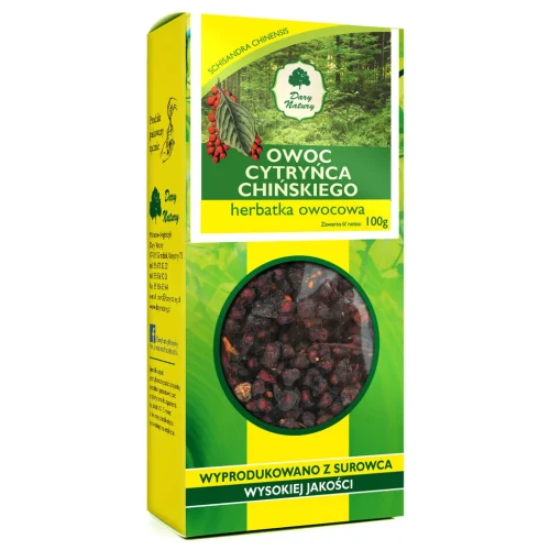 Cytryniec chiński owoc 50 g - Dary Natury