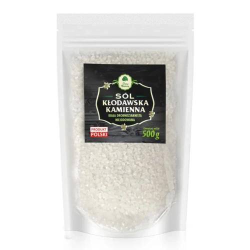 Sól kamienna Kłodawska 500 g - Dary Natury