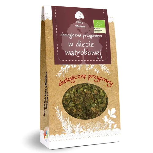 Przyprawa w diecie wątrobowej EKO 40 g - Dary Natury