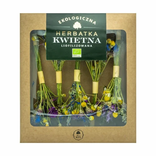 Herbatka Kwietna - Liofilizowana EKO 5 sztuk - Dary Natury