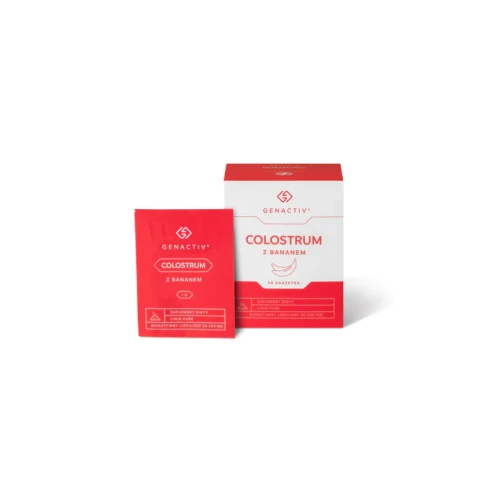 Colostrum z bananem 30 saszetek - Genactiv