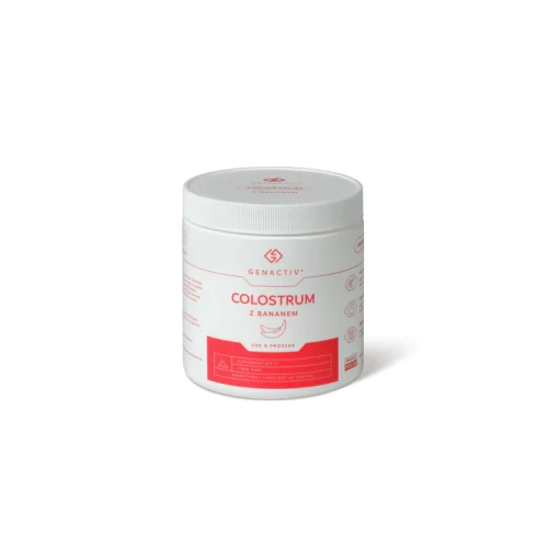 Colostrum z bananem - puszka 200 g - Genactiv