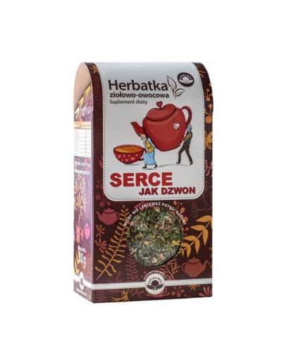 Serce Jak Dzwon herbatka ziołowo-owocowa 80 g - Natura Wita