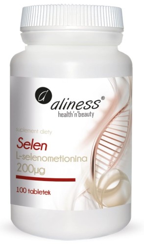 Selen select® L-Selenometionina 200 µg 100 tabletek – Aliness