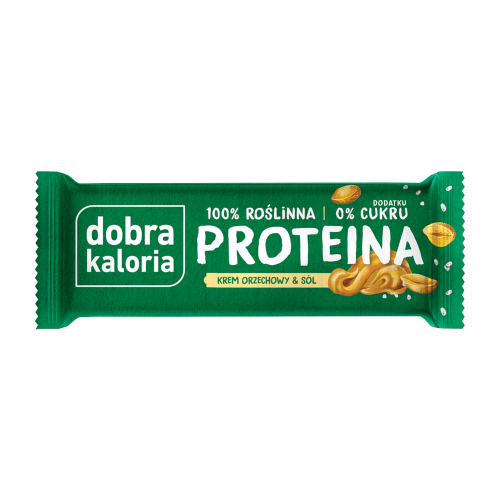 Baton Proteina krem orzechowy & sól 45 g - Dobra Kaloria