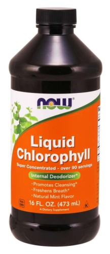 Chlorofil w płynie 473 ml - Now