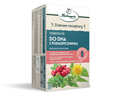Herbatka do DNA z podagrycznikiem fix 20 x 2 g (20 saszetek) - Herbapol
