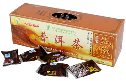 Herbata PU-ERH (prasowana w kostkach) 125 g - Meridian