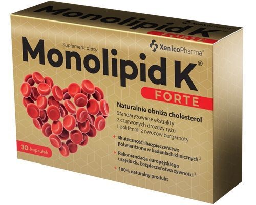 Monolipid K®  FORTE 30 kapsułek - Xenico Pharma