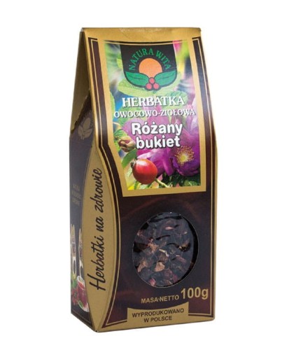 Herbata różany bukiet 100 g - Natura Wita