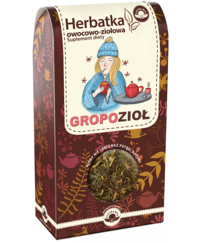 Gropozioł herbatka ziołowo-owocowa 80 g - Natura Wita