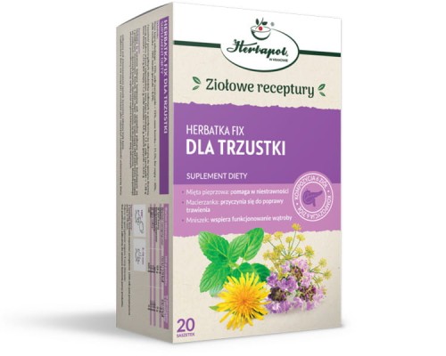 Herbatka dla trzustki fix 25 x 2 g - Herbapol Kraków
