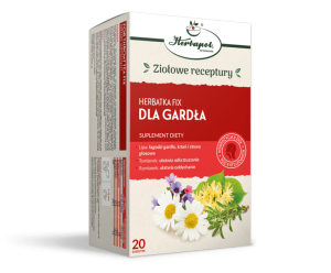 Herbatka dla Gardła fix 20 x 2 g (saszetki) - Herbapol Kraków