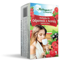 Herbatka Odporność z Acerolą fix 20 x 2 g (saszetki) - Herbapol Kraków