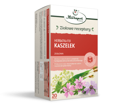 Herbatka kaszelek fix 20 x 2 g - Herbapol Kraków