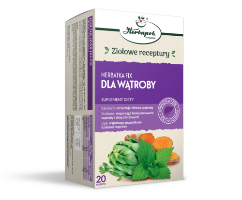 Herbatka dla wątroby fix 20 x 2 g - Herbapol Kraków