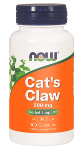 Cat's Claw Koci Pazur 500 mg 100 kapsułek - Now
