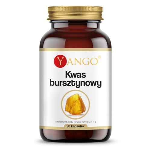 Kwas bursztynowy - 90 kapsułek - Yango