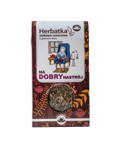 Na dobry nastrój (Na depresję) herbatka ziołowo-owocowa 100 g - Natura Wita