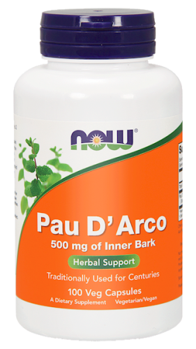 Pau D' Arco La Pacho 500 mg - 100 kapsułek - Now