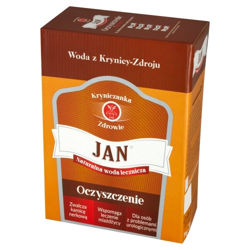 Woda niegazowana Jan oczyszczenie 3 l (bag in box) - Kryniczanka