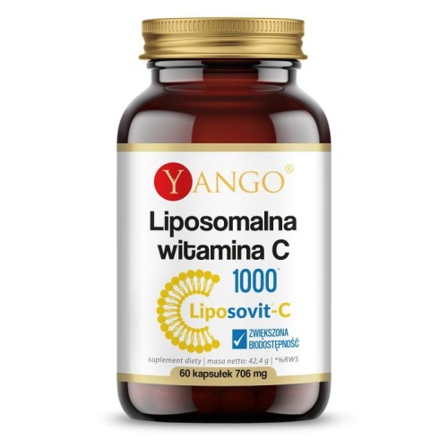 Liposomalna witamina C 90 kapsułek - Yango