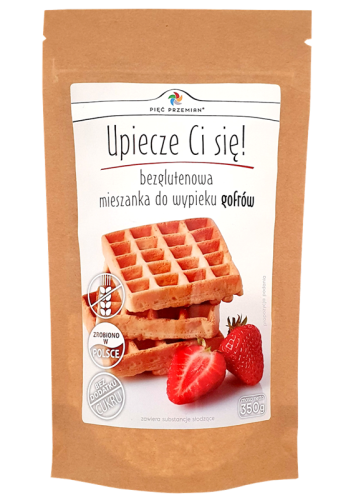 Mieszanka na gofry bezglutenowa 350 g - Pięć Przemian