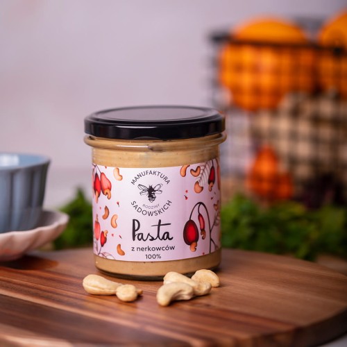 Pasta z nerkowców 300 g - Pasieki Rodziny Sadowskich