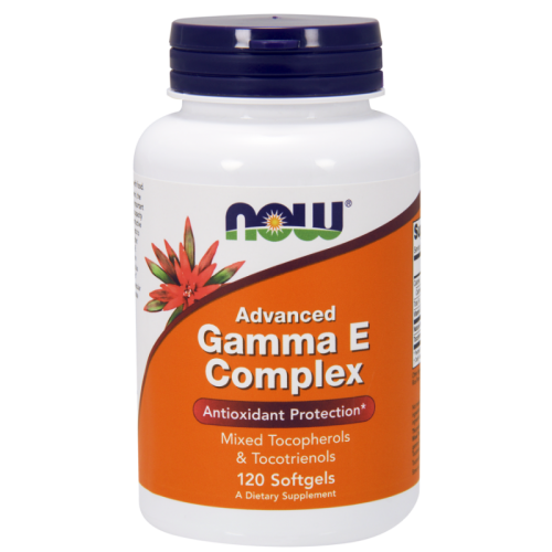 Gamma E Complex - 120 kapsułek - NOW