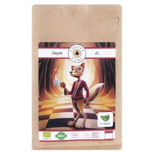 EcoBlik kawa ziarnista ekologiczna Etiopski Lis 1 kg - Aliness