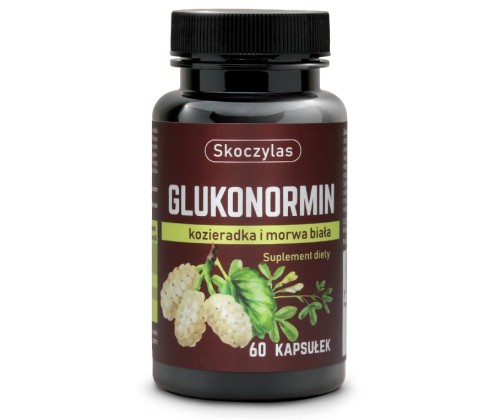 Glukonormin kozieradka i morwa biała - 60 kapsułek - Skoczylas