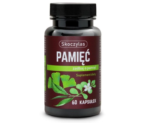 Pamięć - 60 kapsułek  - Skoczylas