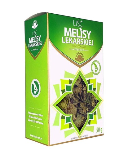Melisa lekarska liść Premium 50 g - Natura Wita