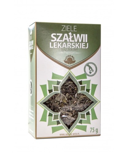 Szałwia lekarska ziele Premium 75 g - Natura Wita