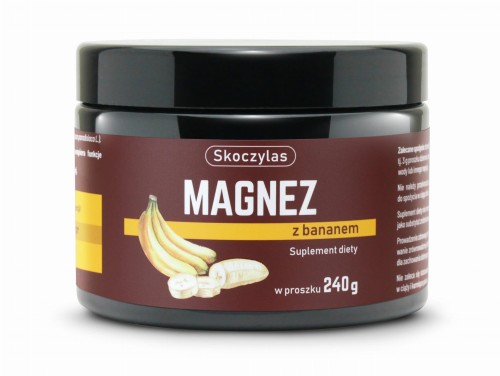 Magnez z bananem - 240 proszek - Skoczylas