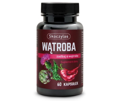 Wątroba - wsparcie wątroby - 60 kapsułek - SKOCZYLAS