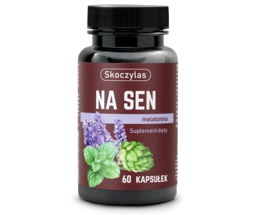 Na sen - melatonina - 60 kapsułek - Skoczylas