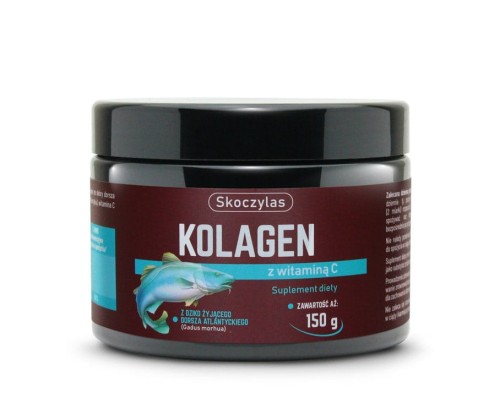 Kolagen z dorsza atlantyckiego z Witaminą C - proszek 150 g - Skoczylas