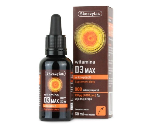 Witamina D3 MAX  30 ml -  Skoczylas