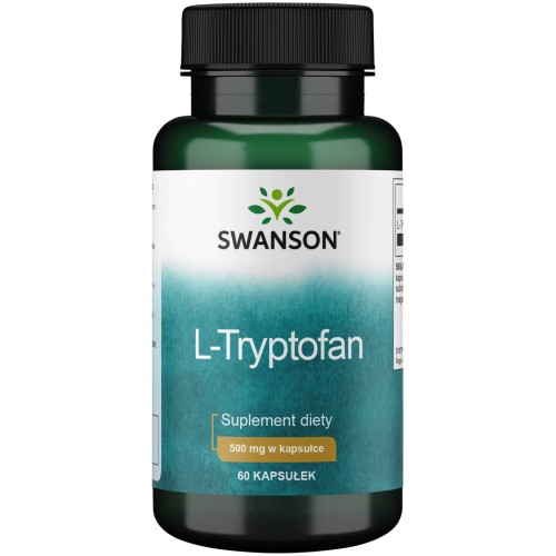 L-Tryptofan 500 mg - 60 kapsułek - Swanson