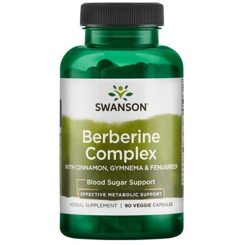Berberyna Complex 90 kapsułek - Swanson