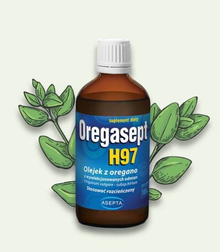 Oregasept H97 olejek z oregano 100 ml - Asepta