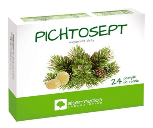 Pichtosept 24 pastylki do ssania - Alter Medica